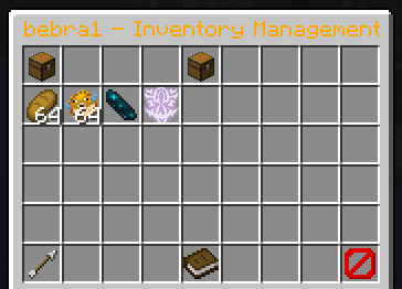 Items Menu