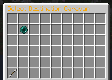 Destination Menu